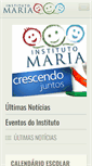 Mobile Screenshot of institutomaria.org